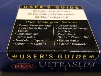 Listing 10 of 10 for HOLY BIBLE NKJV ULTRASLIM LEATHER RED LETTER BOXED
