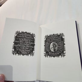 Listing 4 of 7 for Folio Society - Shakespeare's The Sonnets and A Lover's Complaint