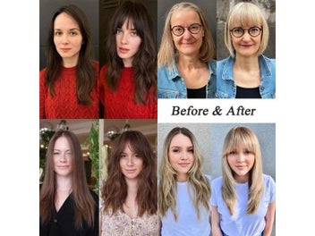 Listing 5 of 9 for Clip In Wispy Bangs Hair Extensions For Women Natural Black