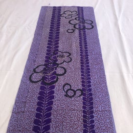 Listing 3 of 15 for Vintage Hand Printed Japanese Fabric Piece