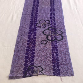 Listing 7 of 15 for Vintage Hand Printed Japanese Fabric Piece