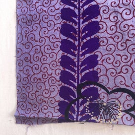 Listing 9 of 15 for Vintage Hand Printed Japanese Fabric Piece