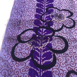 Listing 15 of 15 for Vintage Hand Printed Japanese Fabric Piece