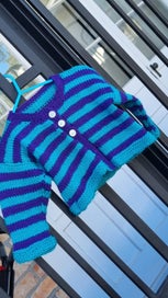 Listing 4 of 12 for Handknitted cardigan to fit size 1