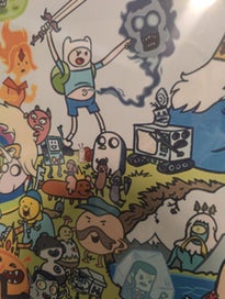 Listing 3 of 6 for Framed Adventure Time print