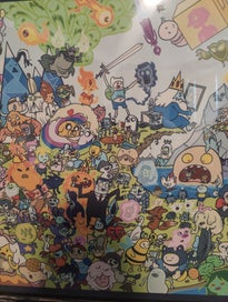 Listing 5 of 6 for Framed Adventure Time print