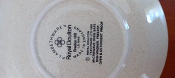 Listing 8 of 9 for Tea Set, Royal Dalton, Brendon Hill.