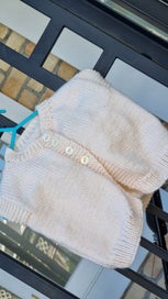 Listing 2 of 6 for Handknitted knitted vest to fit 6 to 12 months