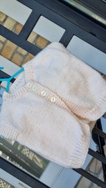 Listing 3 of 6 for Handknitted knitted vest to fit 6 to 12 months