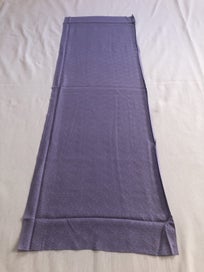 Listing 3 of 9 for Vintage Purple Japanese Rinzu Silk Fabric Piece Kimono Panel