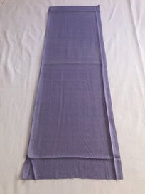 Listing 5 of 9 for Vintage Purple Japanese Rinzu Silk Fabric Piece Kimono Panel