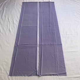 Listing 2 of 11 for Vintage Purple Japanese Rinzu Silk Fabric Pieces X2 Kimono Panels