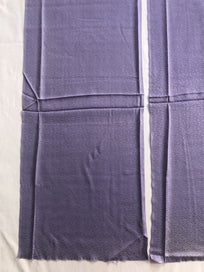Listing 4 of 11 for Vintage Purple Japanese Rinzu Silk Fabric Pieces X2 Kimono Panels