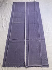 Listing 5 of 11 for Vintage Purple Japanese Rinzu Silk Fabric Pieces X2 Kimono Panels