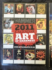 Listing 5 of 13 for 6× Metal hammer magazine 2006-10 5× CD 1× DVD 2× calander