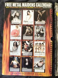 Listing 6 of 13 for 6× Metal hammer magazine 2006-10 5× CD 1× DVD 2× calander