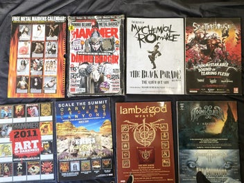 Listing 4 of 13 for 6× Metal hammer magazine 2006-10 5× CD 1× DVD 2× calander