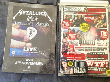 Listing 12 of 13 for 6× Metal hammer magazine 2006-10 5× CD 1× DVD 2× calander