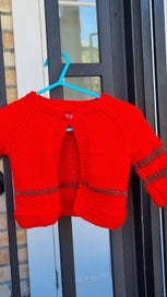 Listing 3 of 6 for Handknitted cardigan to fit 3 to 6 months