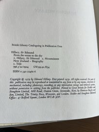 Listing 2 of 6 for SIGNED EDMUND HILLARY ‘From the Ocean to the Sky.