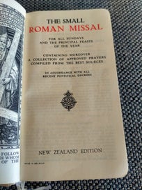 Listing 5 of 11 for Vintage Small Roman Missal Prayer Book New Zealand Edition