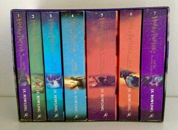 Listing 2 of 8 for Harry Potter, Once Read, Full Set 2014 Bloomsbury Eds in Case.