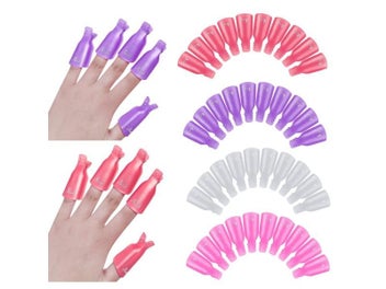 Listing 2 of 9 for 10pcs/bag Acrylic Removal Clip For UV LED Gel Polish