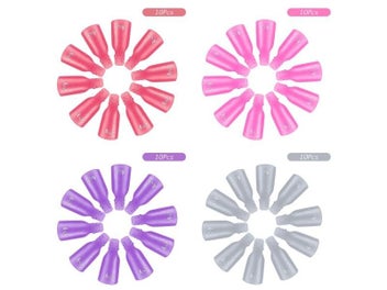 Listing 4 of 9 for 10pcs/bag Acrylic Removal Clip For UV LED Gel Polish