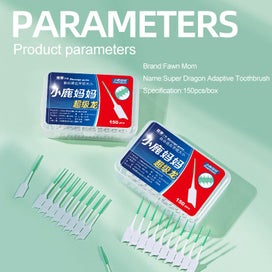 Listing 5 of 8 for 150Pcs Ultra-Fine Dental Floss Picks For Oral Hygiene Care