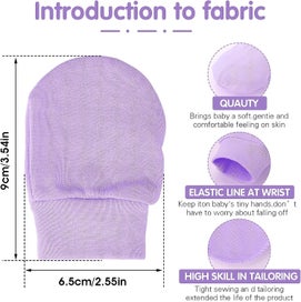 Listing 2 of 5 for 6Pairs Newborn Baby Mittens Infant Toddler Gloves Cotton Soft Anti-Scratch Mi