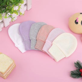 Listing 3 of 5 for 6Pairs Newborn Baby Mittens Infant Toddler Gloves Cotton Soft Anti-Scratch Mi