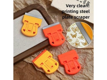Listing 3 of 9 for French Manicure Stamp Scraper Tools With Glue Stickers