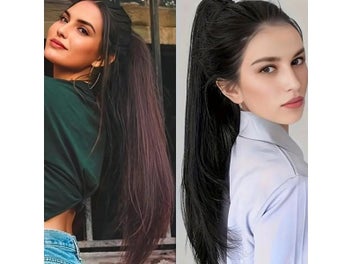 Listing 7 of 9 for Synthetic Upturned Straight Ponytail Clip In Hair Extension For Women