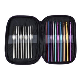 Listing 1 of 5 for Crochet Hook Set Weaving Knitting Needles Craft Tool Set 22PCS