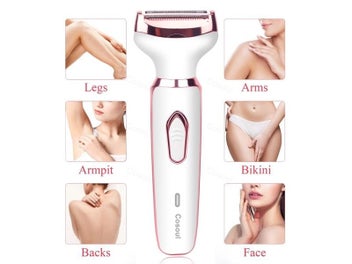 Listing 2 of 8 for 4 In 1 Electric Shaver For Women's Private Parts Hair Removal