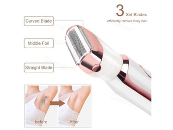 Listing 3 of 8 for 4 In 1 Electric Shaver For Women's Private Parts Hair Removal