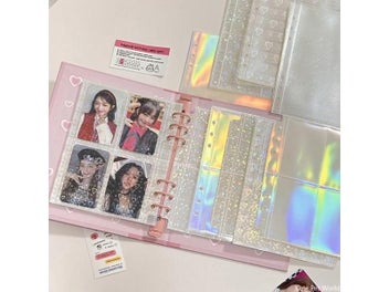 Listing 3 of 10 for 1025pcs A5 Transparent Card Binder Inner Pages For Kpop Album