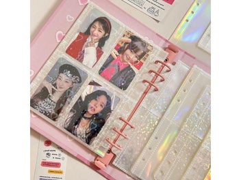 Listing 4 of 10 for 1025pcs A5 Transparent Card Binder Inner Pages For Kpop Album