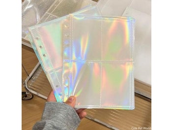 Listing 6 of 10 for 1025pcs A5 Transparent Card Binder Inner Pages For Kpop Album