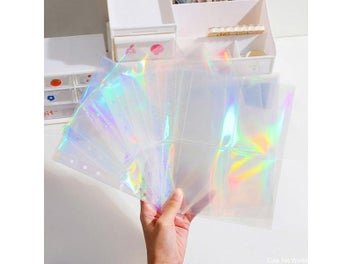 Listing 7 of 10 for 1025pcs A5 Transparent Card Binder Inner Pages For Kpop Album