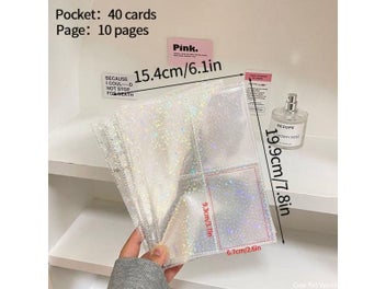 Listing 8 of 10 for 1025pcs A5 Transparent Card Binder Inner Pages For Kpop Album