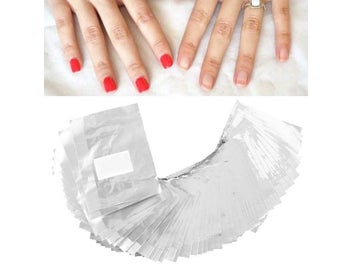 Listing 3 of 8 for 500PC Aluminium Foil For Nail Polish Gel Removal