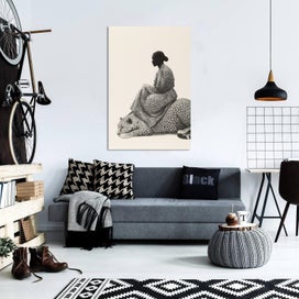 Listing 2 of 2 for Framed $1 RESERVE 1 Panel Canvas Art Print - Silent Power