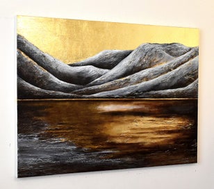 Listing 5 of 11 for THE REMARKABLES - EXTRA LARGE - GOLD LEAF - NZ ORIGINAL