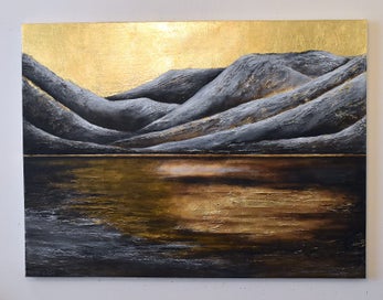 Listing 6 of 11 for THE REMARKABLES - EXTRA LARGE - GOLD LEAF - NZ ORIGINAL