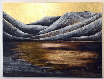 Listing 8 of 11 for THE REMARKABLES - EXTRA LARGE - GOLD LEAF - NZ ORIGINAL