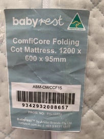 Listing 2 of 4 for Almost new Babyrest folding cot mattress