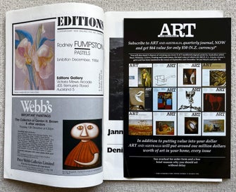 Listing 10 of 15 for Art New Zealand Magazines Issues 27–33 (1982–84) – Colin McCahon