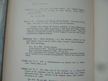 Listing 12 of 16 for 'NZ BIBLIOGRAPHY 7/1250 & SUPPLEMENT 230/1000'- Hocken / Johnstone- 1973