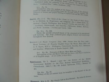 Listing 16 of 16 for 'NZ BIBLIOGRAPHY 7/1250 & SUPPLEMENT 230/1000'- Hocken / Johnstone- 1973